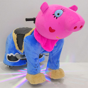 Khuyến mãi CE/EN71 đi xe trên cơ khí đồ chơi động vật điện nhồi đi xe trên Khủng Long - Product Image 6