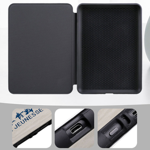 Funda Protectora de Cuero con Tapa Abatible y Diseño Personalizado para <span class=keywords><strong>Kindle</strong></span> <span class=keywords><strong>Paperwhite</strong></span> 4 5 6 2022 2024, Soporte de Mano para <span class=keywords><strong>Kindle</strong></span> 11.ª Generación - Product Image 3