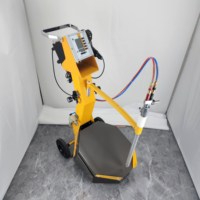 Machine de revêtement électrostatique à poudre par vibration rapide pour substrat en acier, avec taux de charge de poudre élevé et modèle de fluidisation
