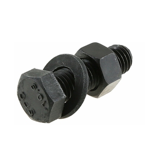 Tuerca de perno hexagonal de Parafuso M24 ASTM A193 B7 Negro 25CrMoVA Perno de cabeza hexagonal de Desarrollo de Energía de marea/OLA - Product Image 3