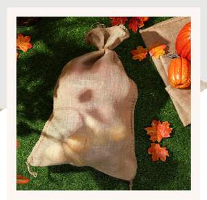 Sacs <span class=keywords><strong>de</strong></span> course en <span class=keywords><strong>toile</strong></span> <span class=keywords><strong>de</strong></span> <span class=keywords><strong>jute</strong></span> à faible MOQ pour jeux d'extérieur, aire <span class=keywords><strong>de</strong></span> jeux pour enfants, fitness, pique-nique, Pâques, sacs <span class=keywords><strong>de</strong></span> saut - Product Image 4