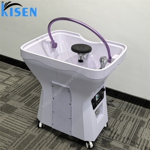 KISEN Precio de Fábrica Lavacabezas Portátil para Spa Capilar, para Salón de Belleza y Cama de Masaje, con LED - Product Image 1