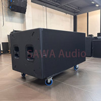 928S Audio Profesional Aktif Dual 18 Inch Subwoofer Pasif/Bertenaga Speaker 18" Sub Sistem Suara Aktif