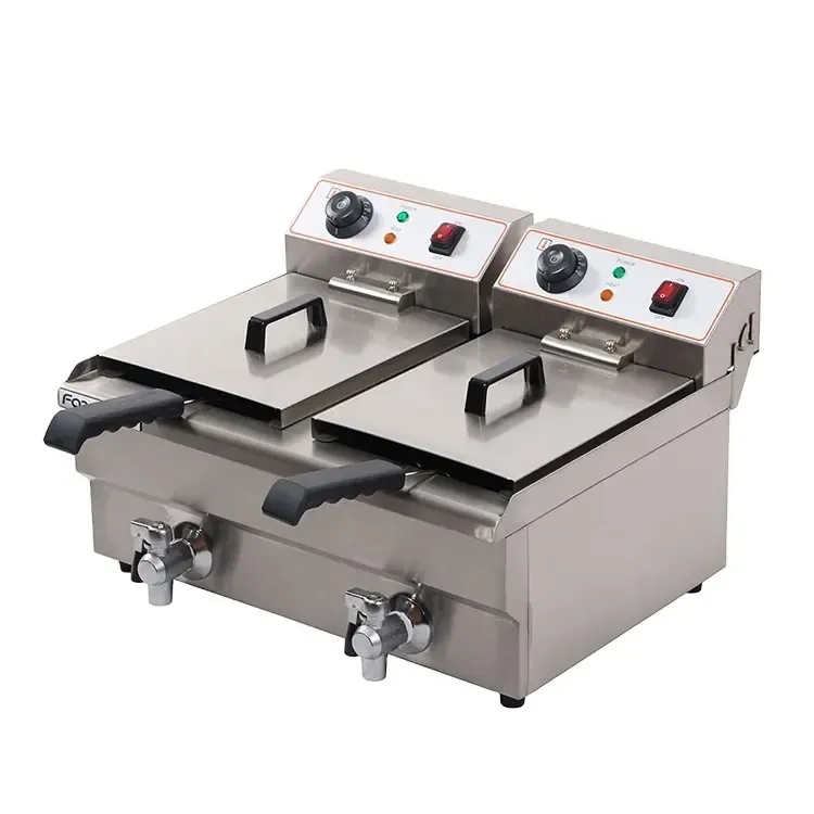 RTK Commercial Electric Deep Fryer Machine Industry Electric Deep Fryer For Restaurant Or Hotel