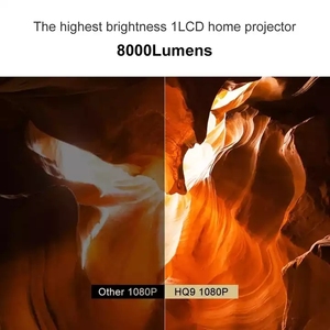 Proyector Led 4K de <span class=keywords><strong>películas</strong></span>, equipo de presentación, <span class=keywords><strong>2022</strong></span> lúmenes, 8000 P, 1080 de alto brillo - Product Image 4