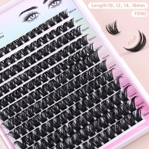 <span class=keywords><strong>Vente</strong></span> flash : Kit d'extensions de cils individuels DIY, kit d'extensions de cils en bande, cils en grappe, kit d'extensions de cils, cils en grappe pré-coupés - Product Image 1