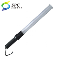 Offres Spéciales multifonctionnel 54cm rechargeable contrôle de la circulation voyant clignotant de sécurité baguette de signal d'avertissement Led bâton de circulation