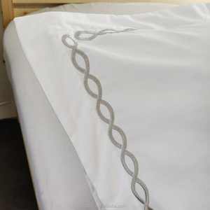 Bán buôn 100% cotton tùy chỉnh 400TC thêu 9 cái khách sạn bedding <span class=keywords><strong>Set</strong></span>, Ai Cập cotton bedding 5 sao khách sạn - Product Image 3