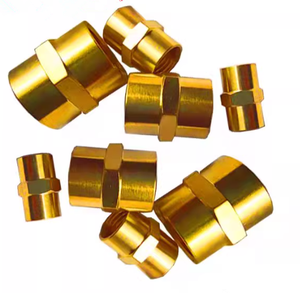 Messing 1/4 NPT Doppelgewinde-Kupplung <span class=keywords><strong>HITEK</strong></span> HI-1116 Glatte Oberfläche Sechskantform Quadratischer Kopf - Product Image 6