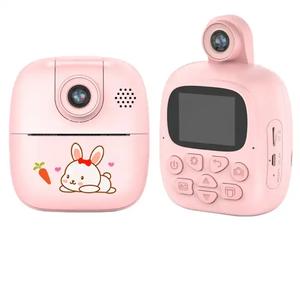Termal baskı kağıt rulolar 2.0 inç IPS ekran 1080P çocuklar kamera Selfie Video kamera kless termal anında baskı kamera - Product Image 1
