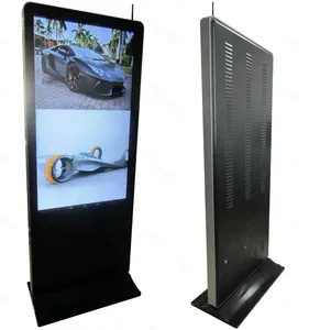 HD 42 inç LCD reklam dokunmatik ekran Kiosk havaalanı istasyonu alışveriş merkezi bilgi merkezi reklam ekipmanları
