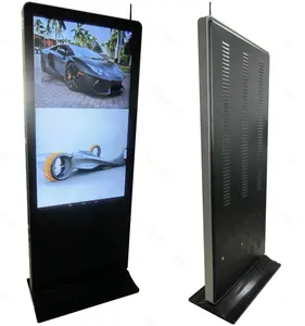 Hd 42 Inch Lcd-Reclame Touchscreen Kiosk Luchthaven Station Winkelcentrum Informatiecentrum Reclame-Apparatuur