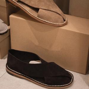 Nuevas Sandalias Romanas Hechas a Mano para Hombre, con Cierre de Cordones Cuadrados, Ligeras, Transpirables, Cómodas, con Suela Suave y Hueca, para Oficina y Trabajo - Product Image 5