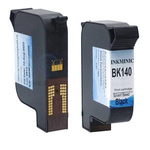 ตลับหมึกสีดำชนิดน้ำยา BK140 พร้อมชิป สำหรับเครื่องพิมพ์ Domino GX30i G230i G35i G20i Gx150i TIJ ขายดี - Product Image 5