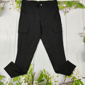 Collants d'équitation respirants avec grip au niveau des genoux, grip complet sur le siège, <span class=keywords><strong>pantalon</strong></span> d'équitation <span class=keywords><strong>pour</strong></span> <span class=keywords><strong>homme</strong></span>, nylon <span class=keywords><strong>pour</strong></span> la compétition d'équitation - Product Image 5