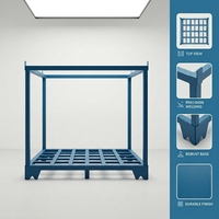 Palette de stockage détachable CASE CARTER OEM pour système de rangement, empilable jusqu'à 4 niveaux