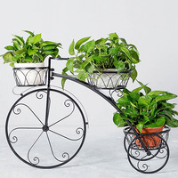 Offre spéciale pour usage domestique multicouche intérieur vert radis fleur support créatif forgé mariage centres de table décorations de table