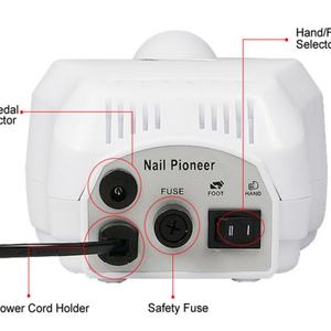 Lima Eléctrica para Uñas Acrílicas con Logotipo Personalizado, Máquina de Manicura y Pedicura, Suministros para Uñas, Productos Profesionales para Salón de Uñas - Product Image 5