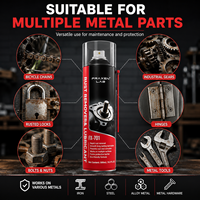 Spray lubrifiant multi-usages pour ateliers de réparation automobile, huile pénétrante antirouille en aérosol, OEM ODM, étiquette privée, approvisionnement en vrac