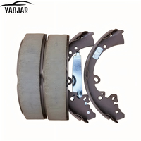 Pièces de frein automobile de haute qualité en gros, plaquettes de frein arrière robustes pour Toyota HILUX Fortuner 04495-0K120