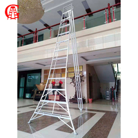 Escalera de Tijera de Aluminio para Huertos, Escalera de Cosecha para Agricultura