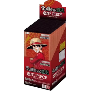 Set Originale di 12 Scatole di <span class=keywords><strong>Carte</strong></span> Anime Giapponesi Carddass TCG Booster OP-13 per Esposizione One Piece, per Fan e Giocatori, Gioco <span class=keywords><strong>da</strong></span> Tavolo in Carta - Product Image 1