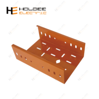 Système de chemin de câbles perforé en acier galvanisé avec revêtement en poudre personnalisé HOLDEE 0,8 mm