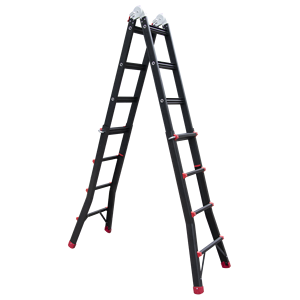 Scala Estensibile Multiuso in Alluminio Pieghevole <span class=keywords><strong>per</strong></span> Appartamenti o Magazzini, Design Industriale <span class=keywords><strong>per</strong></span> Applicazioni Esterne - Product Image 3