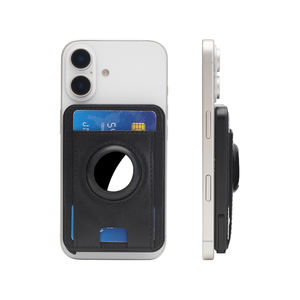 תיק מגנט עור מותאם אישית במקרה טלפון מגנטים רזה כרטיס אשראי עם גברים מוקפץ עם ארנק גברים מוקפץ עם תגי אוויר - Product Image 3