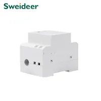 Meter Tegangan Arus Energi AC 500V Din Rail LCD Volt Ampere Meter 100A Detektor Multimeter Digital Tester Meter Listrik