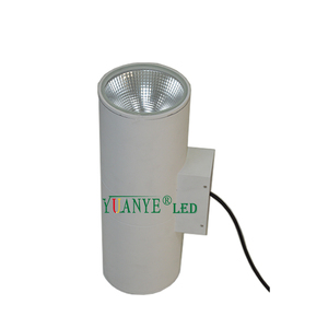 Lampade da Parete Esterne Personalizzabili di Qualsiasi Lunghezza e Diametro, 2X20W in Colori Nero, Grigio e Bianco YY-BDR001-H - Product Image 5