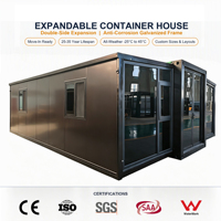 Casa Contenedor Expandible YITOP de 20/40 pies, Casa Modular de Lujo, Casa de Camping, Casas Prefabricadas Pequeñas, Casa Prefabricada Portátil