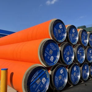 Phun quanh co Pur cách nhiệt ống làm bằng mật độ Polyurethane cách nhiệt ống thép cách nhiệt ống nước nóng cho cấp nước - Product Image 1