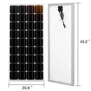 Оптовая продажа, солнечная панель, 200 Вт, монокристаллическая панель, солнечные гибкие солнечные панели