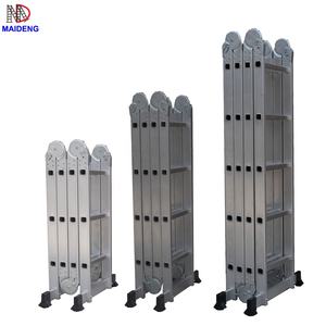 Escaleras plegables multiusos de aluminio, extensibles y resistentes, para 7 <span class=keywords><strong>metros</strong></span>, con EN131 - Product Image 1