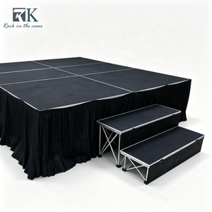 Wholesale Smart Stage Aluminum Stage Platform Portable Stage Equipment System Modular Stage with Skirts for Outdoor - Product Image 1
