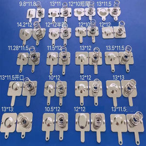 AAA <span class=keywords><strong>AA</strong></span> 배터리 스프링 플레이트 배터리 접촉부 환경 친화적 강철 니켈 도금 - Product Image 4