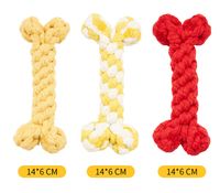 Jouet a mordiller chien corde coton os noeud durable nettoyage dents interactif petits moyens grands chiens vente en gros