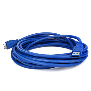 Vente en gros Bleu USB3.0 AM <span class=keywords><strong>vers</strong></span> <span class=keywords><strong>Micro</strong></span> Extension Données <span class=keywords><strong>USB</strong></span> 3.0 Câble <span class=keywords><strong>USB</strong></span> <span class=keywords><strong>A</strong></span> Mâle <span class=keywords><strong>vers</strong></span> <span class=keywords><strong>MICRO</strong></span> <span class=keywords><strong>B</strong></span> Câble <span class=keywords><strong>USB</strong></span> pour disque dur - Product Image 4