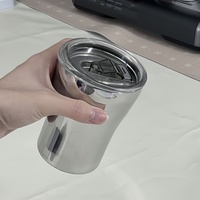 Mugs de voyage isothermes en acier inoxydable 304 à double paroi de 320 ml avec couvercle, personnalisables avec logo, vente en gros usine Emerit 2026