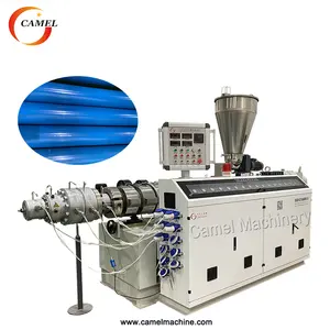Ligne de production de tuyaux d'égout de Drainage en PVC 63-250mm/Usine de machine d'extrusion de tuyaux d'approvisionnement en eau en PVC