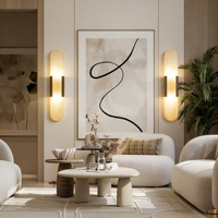 Lámparas de Pared Modernas de Estilo Nórdico para Interiores, Lámparas de Pared de Mármol para Dormitorio, Lámparas de Pared para Cabecera, en Oferta