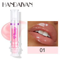 Gloss à lèvres repulpant en seringue, liquide minéral, waterproof, effet miroir transparent, nude, marque privée
