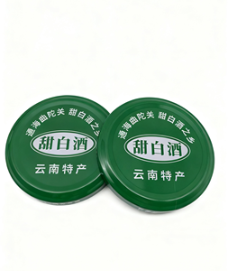 Thả Đồng Bằng Màu Sắc 30Mm 38Mm 43Mm 58Mm 70Mm 82Mm Đen Trắng Bạc Kim Loại Tinplate Twist Lug Nắp Cho Lon/Lọ Rò Rỉ Bằng Chứng - Product Image 3