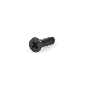 Tornillo de Cabeza Plana de Acero al Carbono con Óxido Negro, Rosca Métrica Estándar, Grado GR5, 6mm x 10mm de Diámetro para Ensamblaje - Product Image 2