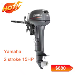 Moteur hors-bord à essence Yamaha 2 temps le plus vendu pour bateau de pêche gonflable 9,9 CV-15 CV Haute qualité Garantie 3 ans - Product Image 3