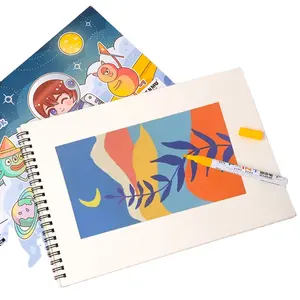 HOT SALE Children Color Painting Book Colorful Drawing Toy Art Supplies School Student Gifts Painting Book for Kids Wholesale