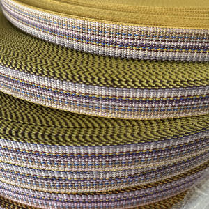 شريط منسوج متعدد الألوان مخصص من البولي بروبيلين، بتصميم عتيق ونسيج مميز للحقائب والأحذية والحرف اليدوية (اللون/الحجم/الطول) - Product Image 2