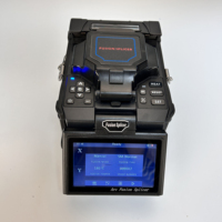 Gimbo FS-97 5G Fusionadora de Fibra Óptica GPRS, Kit de Máquina de Empalme Óptico para Cable, Cortadora y Peladora Manual FTTH