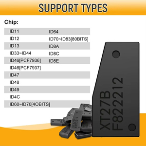 Xhorse VVDI <span class=keywords><strong>Super</strong></span> <span class=keywords><strong>Chip</strong></span> <span class=keywords><strong>XT27B</strong></span> ajoute ID46/ID47 Electric/ID49/MQB Types transpondeur mise à jour de XT27 XT27A01 pour VVDI2/Key Tool Max - Product Image 2